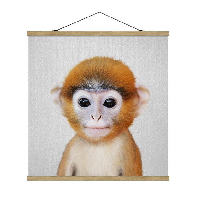 Modern art prints Baby Monkey Anton