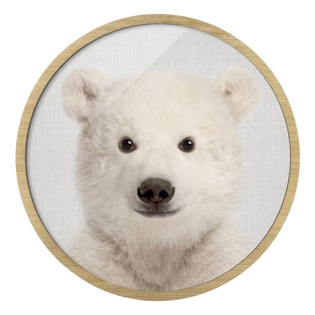Contemporary art prints Baby Polar Bear Emil