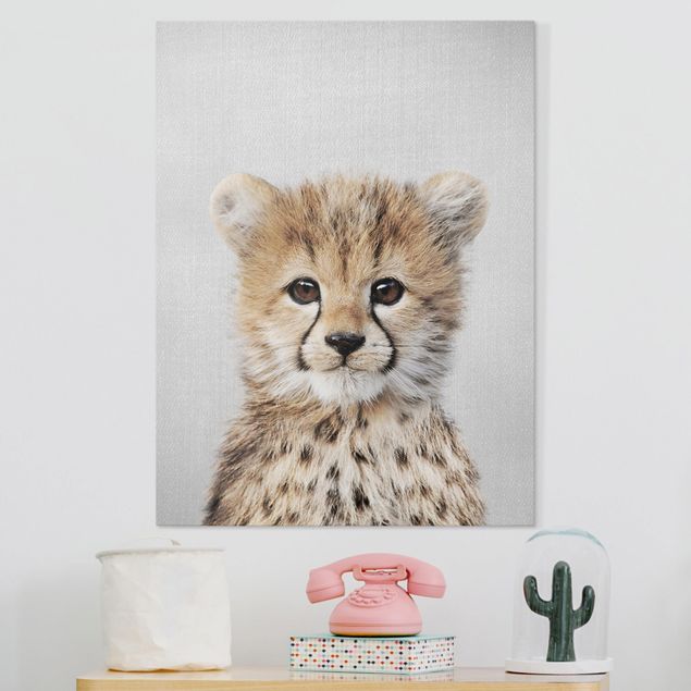Kids room decor Baby Cheetah Gino
