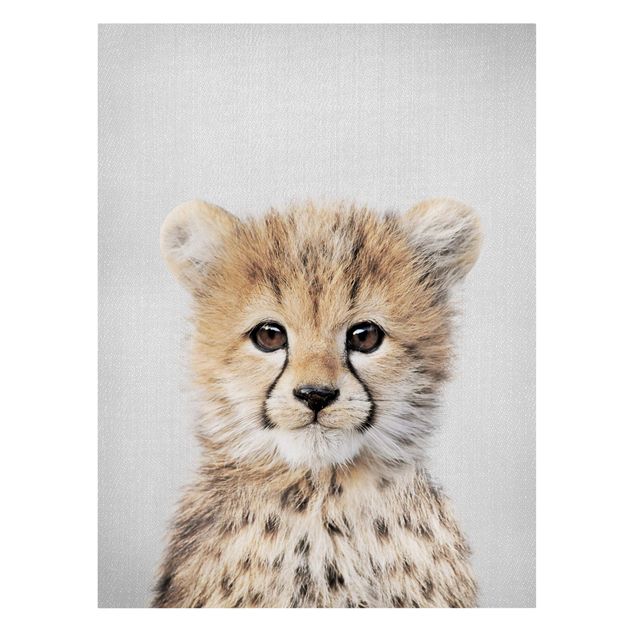Contemporary art prints Baby Cheetah Gino