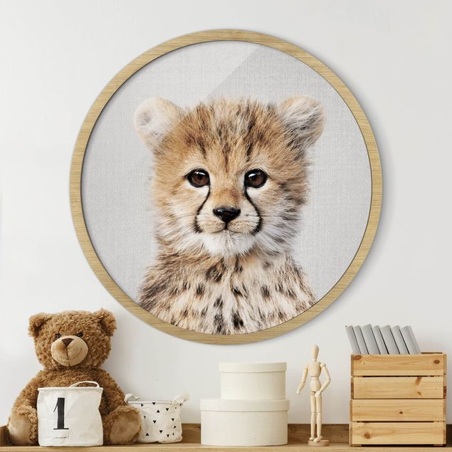 Nursery decoration Baby Cheetah Gino