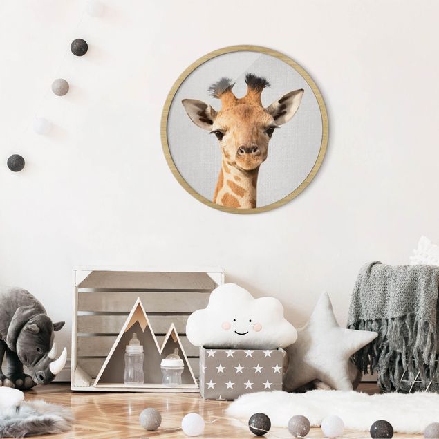 Prints animals Baby Giraffe Gandalf