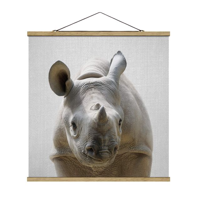 Contemporary art prints Baby Rhinoceros Nina