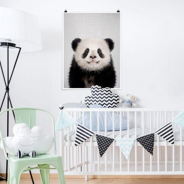 Animal canvas Baby Panda Prian