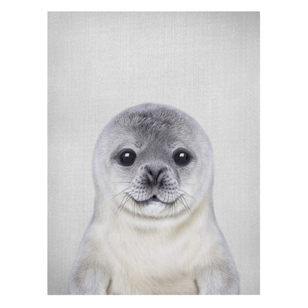 Modern art prints Baby Seal Ronny