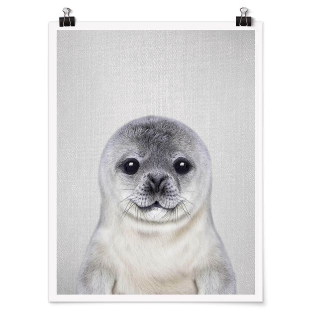 Prints modern Baby Seal Ronny