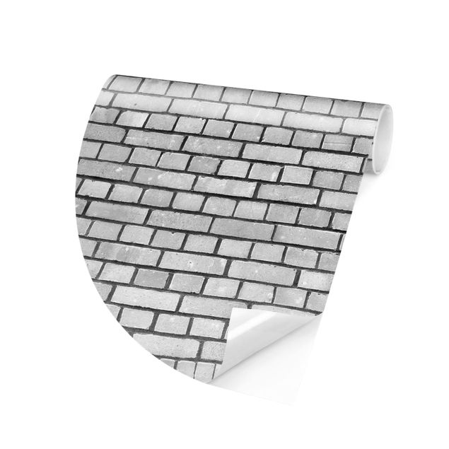 Modern wallpaper designs Brick Wall White