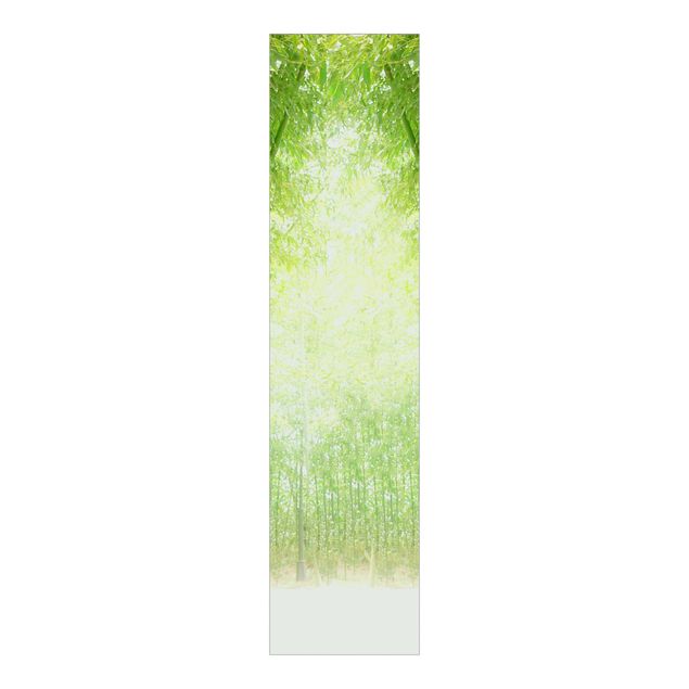 Sliding panel curtains landscape Bamboo Way