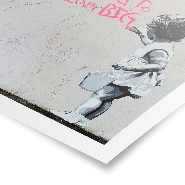 Prints Dream Big - Brandalised ft. Graffiti by Banksy