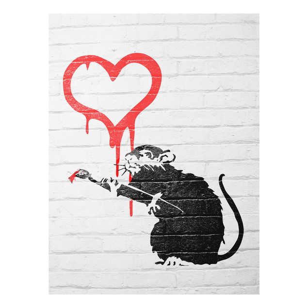 Prints Love Rat - Brandalised ft. Graffiti by Banksy
