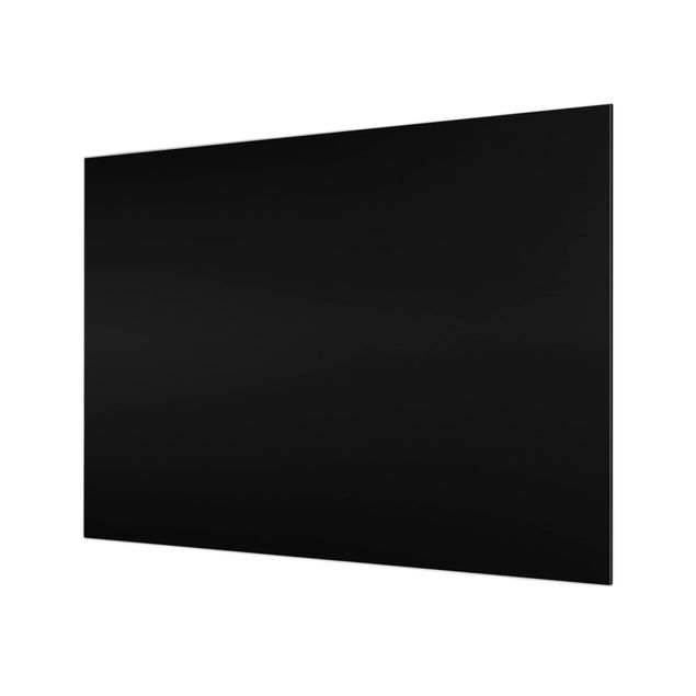 Glass Splashback - Colour Black - Landscape 3:4