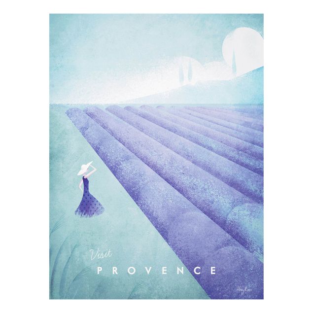 Canvas art Travel Poster - Provence