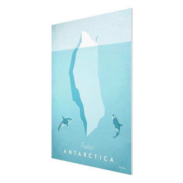 Landscape canvas prints Travel Poster - Antarctica