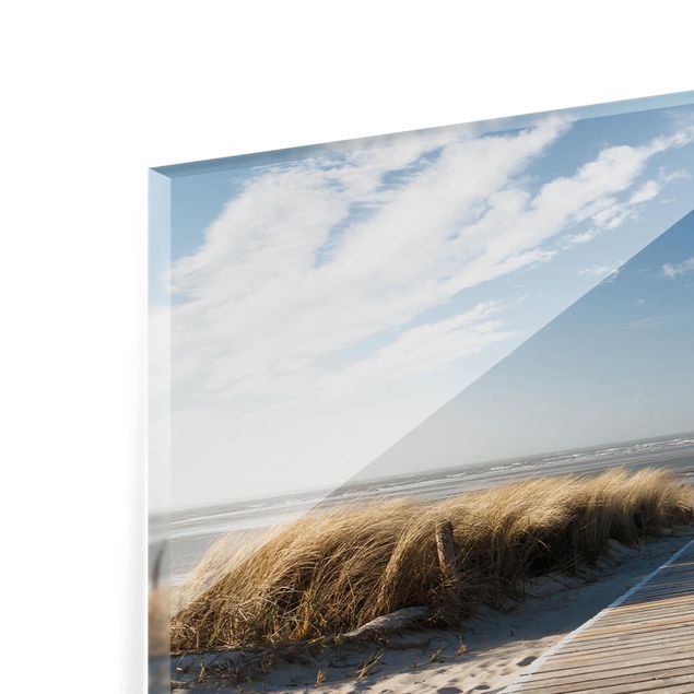 Glass Splashback - Baltic Sea Beach - Landscape 2:3