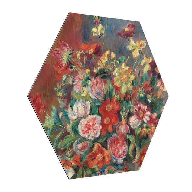 Canvas art Auguste Renoir - Flower vase