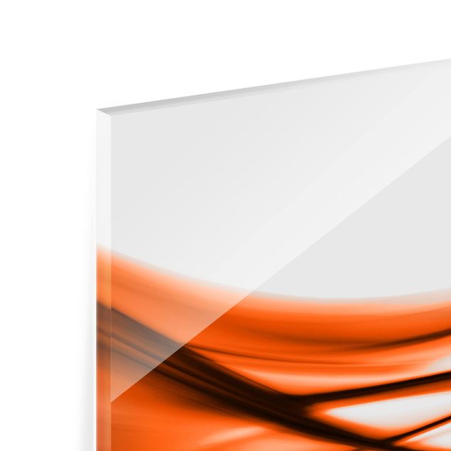 Glass Splashback - Orange Touch - Panoramic