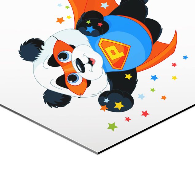 Hexagon shape pictures Super Panda