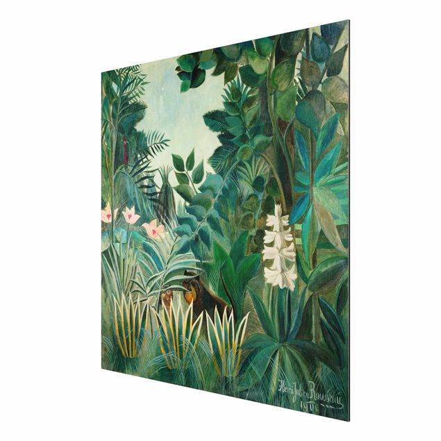 Jungle print Henri Rousseau - The Equatorial Jungle