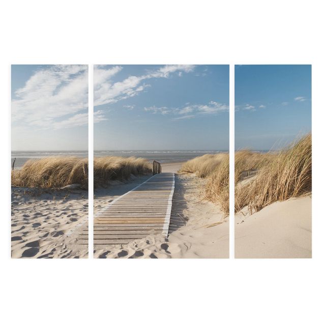 Modern art prints Baltic Sea Beach