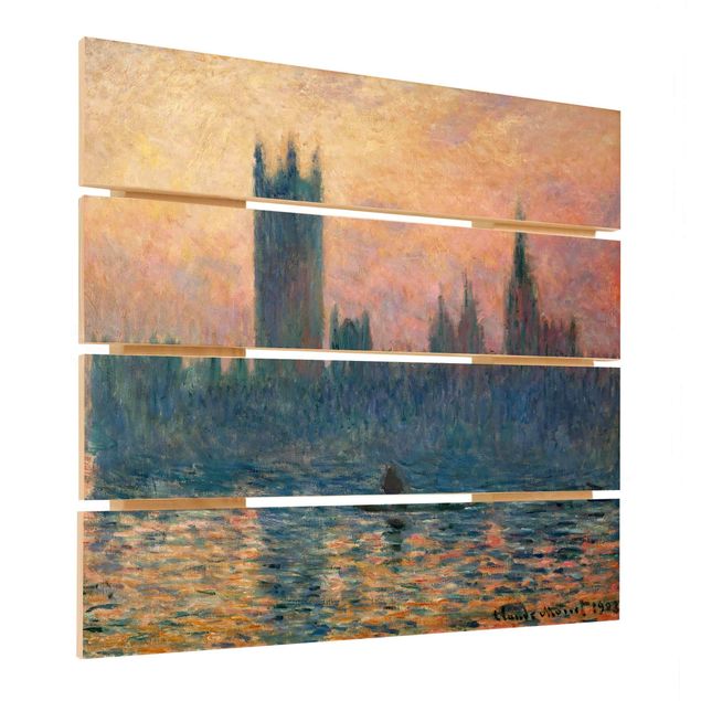 Prints Claude Monet - London Sunset