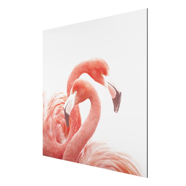 Prints modern Two Flamingos