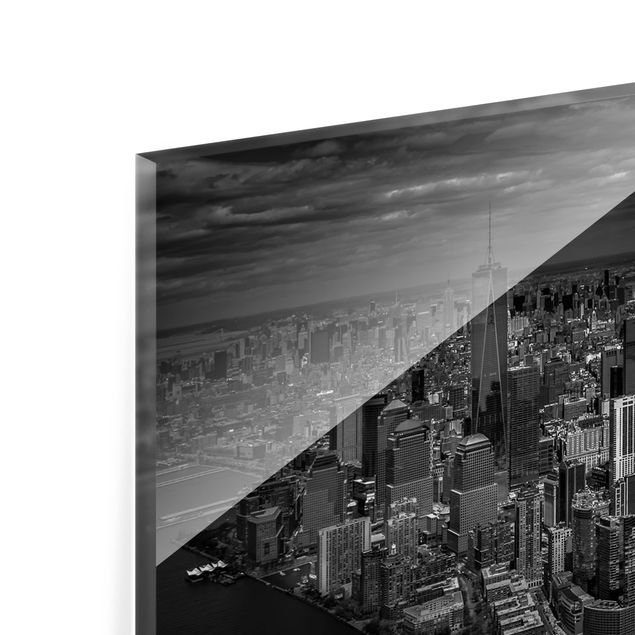 Glass Splashback - New York - Manhattan From The Air - Landscape 1:2