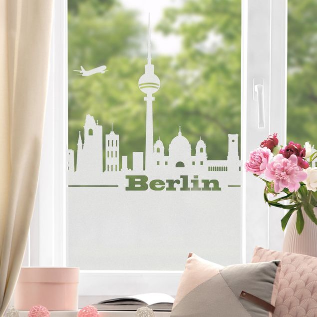 Film adhesive Berlin Skyline border