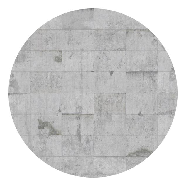 Wallpapers patterns Concrete Brick Look Grey