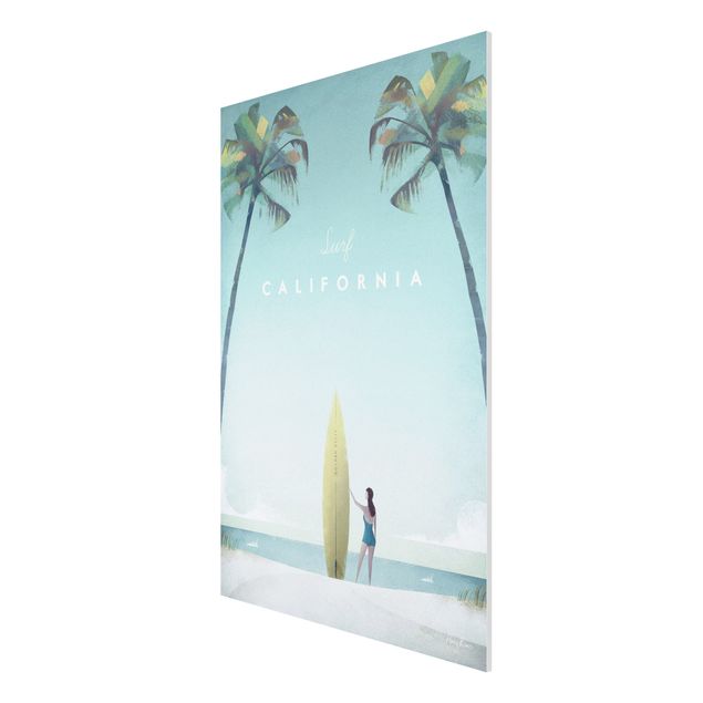 Beach prints Travel Poster - California