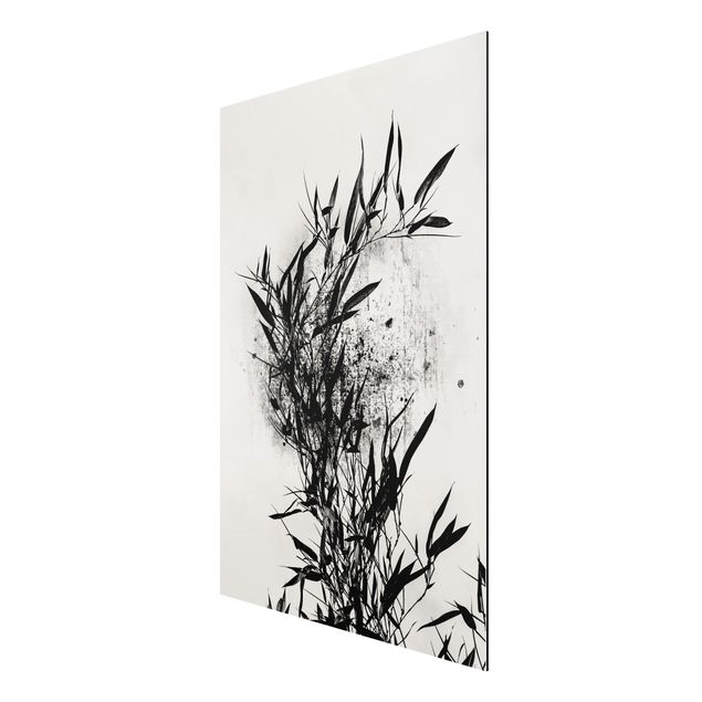 Prints landscape Graphical Plant World - Black Bamboo