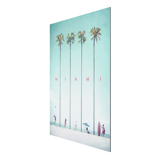 Beach prints Travel Poster - Miami