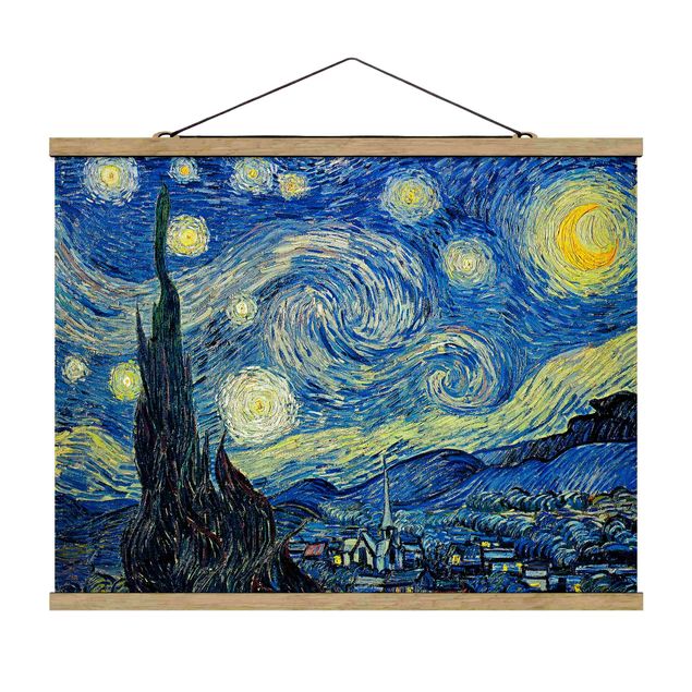 Art style post impressionism Vincent Van Gogh - The Starry Night