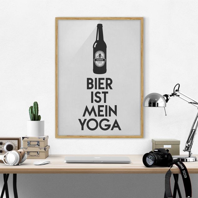 Kitchen Bier Ist Mein Yoga