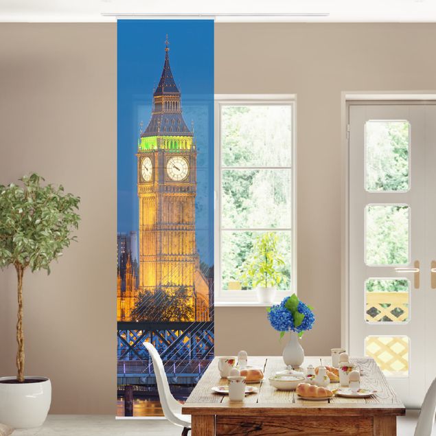 Kitchen Big Ben And Westminster Palace In London At Night