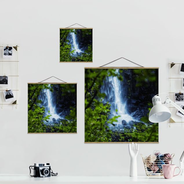 Prints View Of Waterfall