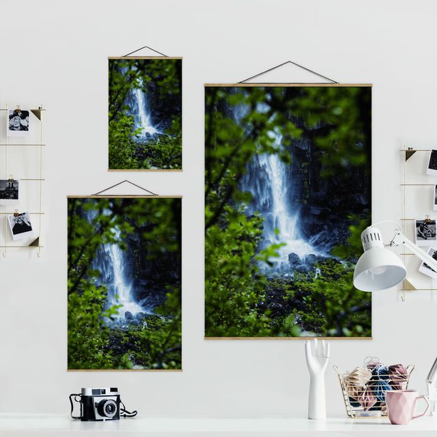Prints View Of Waterfall