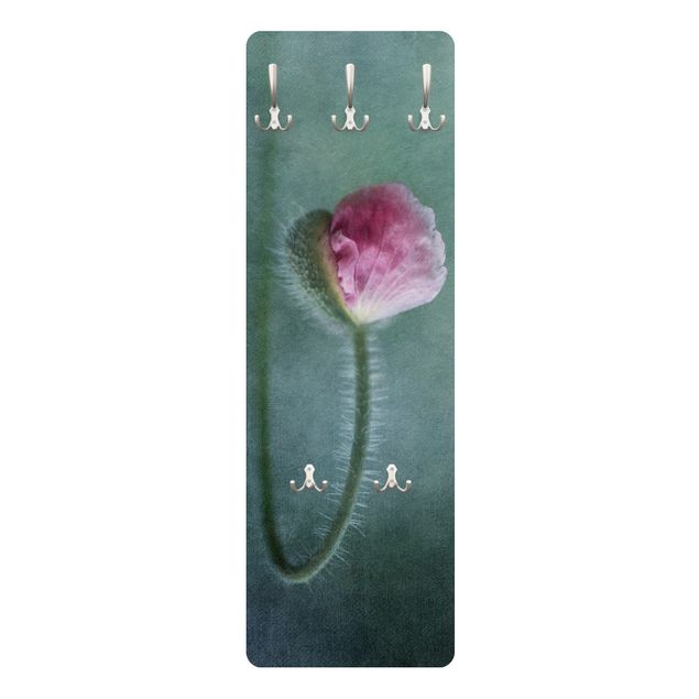 Wall coat rack Blossom In Pink