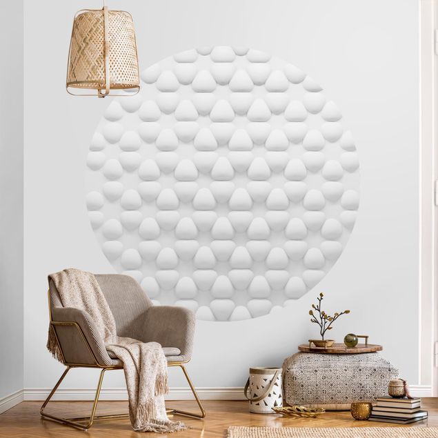 Wallpapers modern Floral Design In 3D