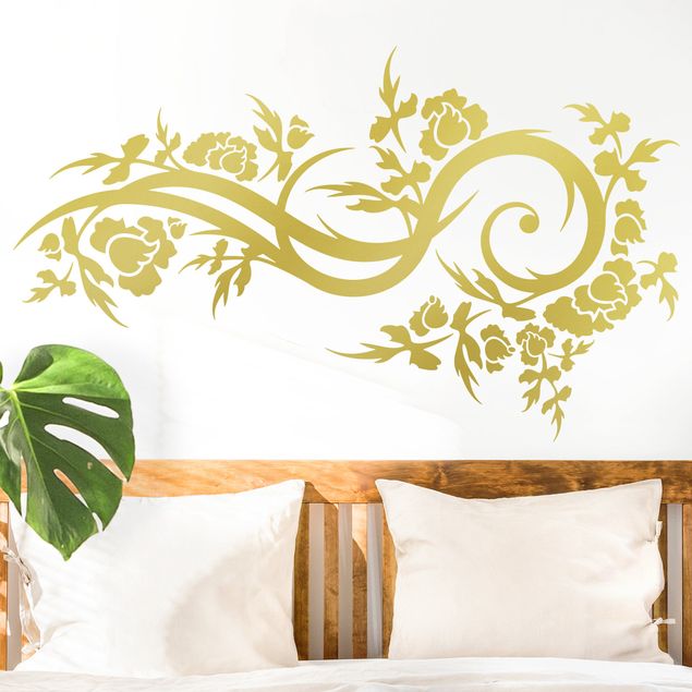 Wall stickers tendril Flower Wave Tendril