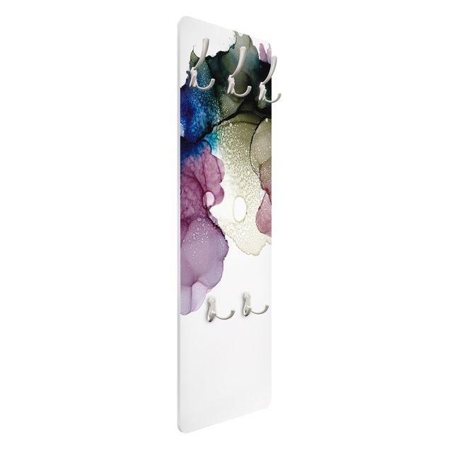 Coat rack modern - Floral Arches With Gold