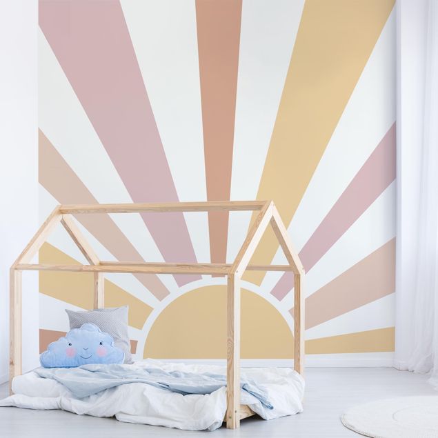 Wallpapers sunset Boho Sun Pastel Beige