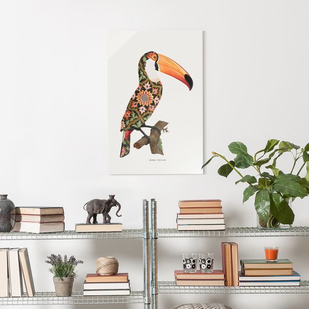 Art prints Boho Birds - Toucan