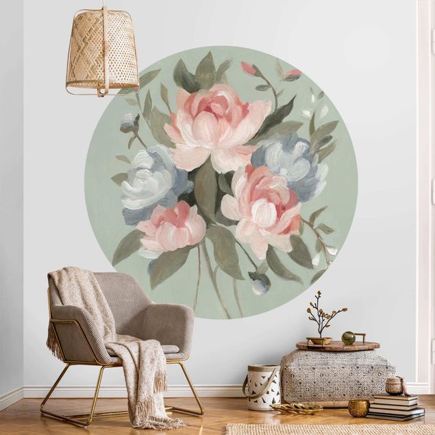Floral wallpaper Bouquet In Pastel I