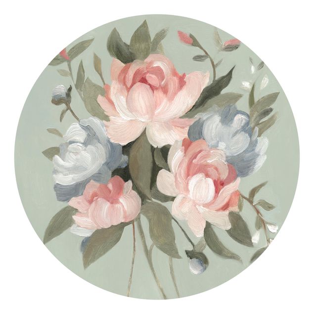 Contemporary wallpaper Bouquet In Pastel I