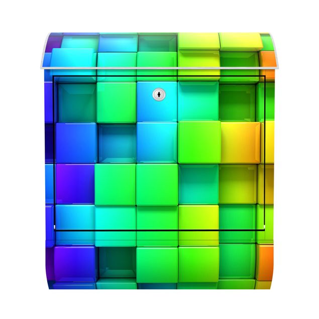 Mailbox 3D Cubes