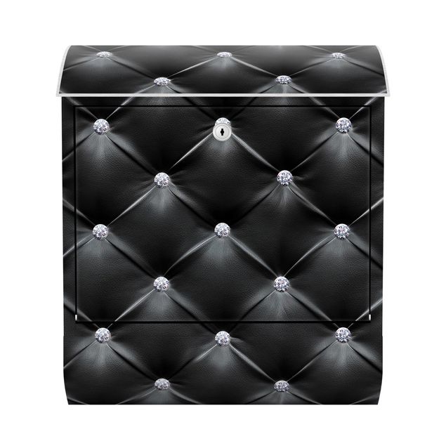 Mailbox Diamond Black Luxury