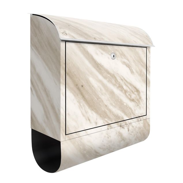 Letterboxes creme Palissandro Marble Beige