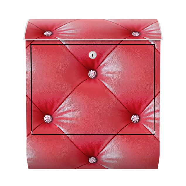 Letterboxes Red Cushion