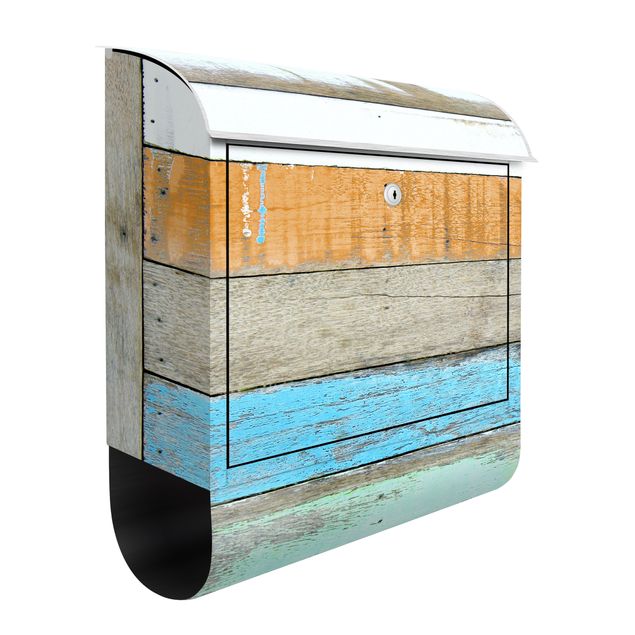 Letterboxes wood Maritime Coast Flair
