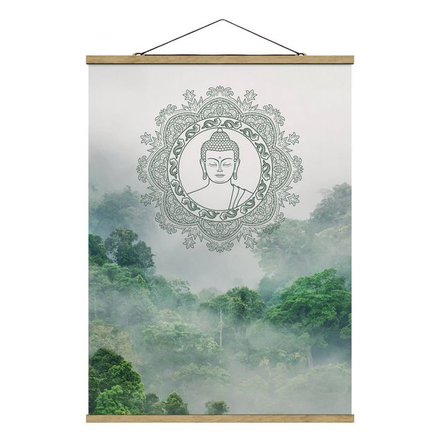 Architectural prints Buddha Mandala In Fog